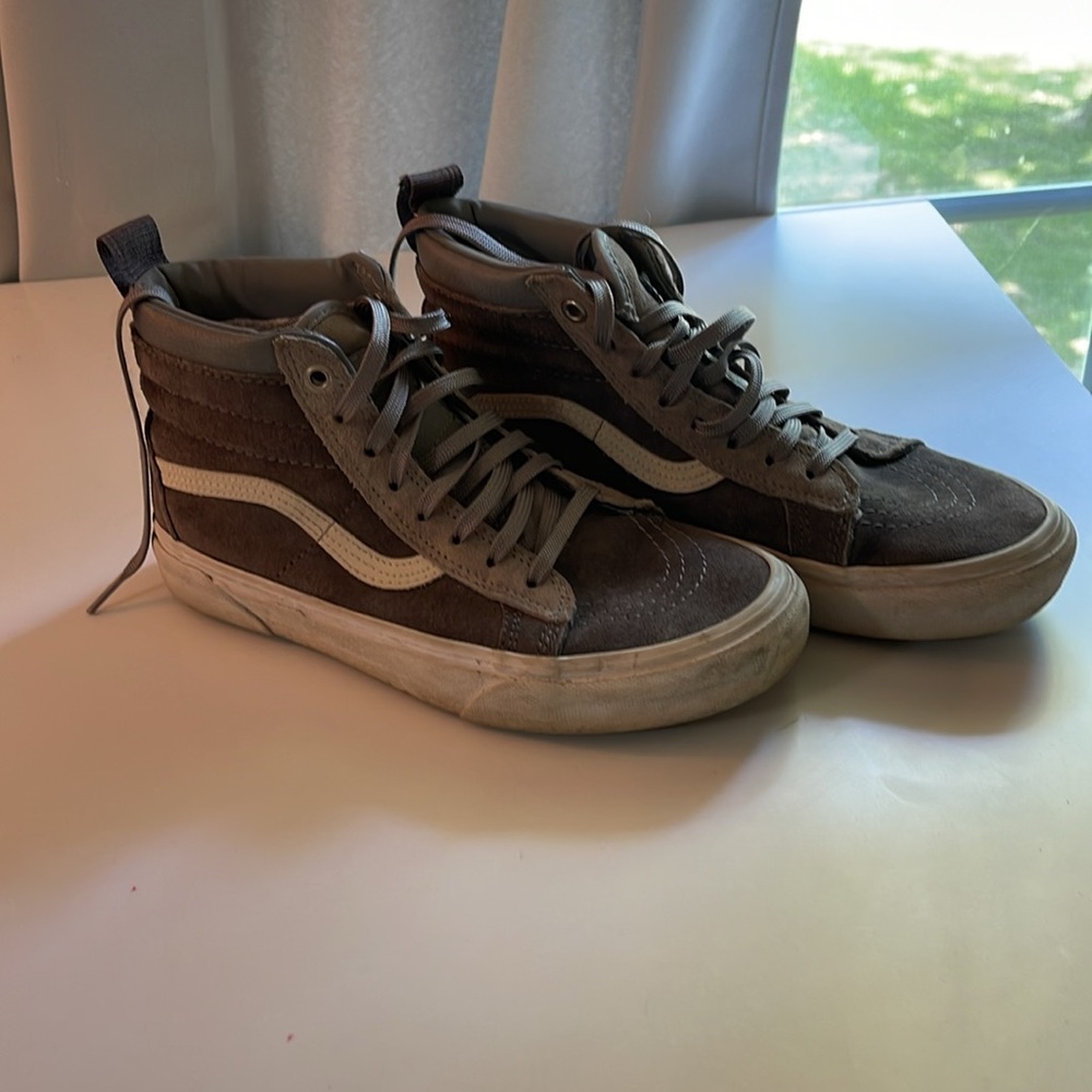 F19 Vans gray sneakers